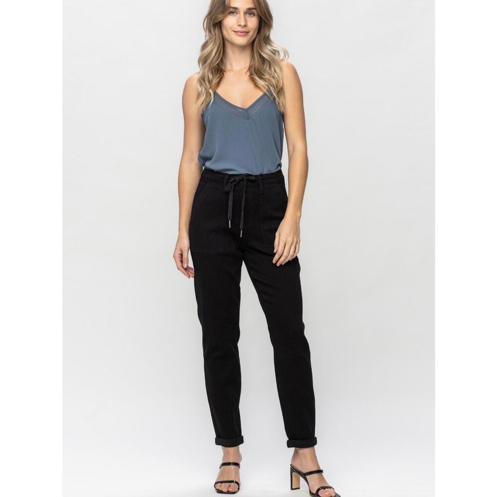 Judy Blue Black Jogger Jeans Sz.14W